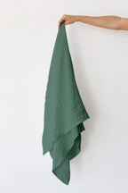 Sea Green Muslin Swaddle Blanket