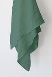Sea Green Muslin Swaddle Blanket