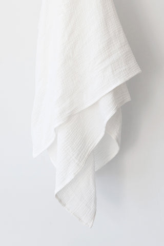 White Muslin Swaddle Blanket