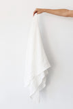 White Muslin Swaddle Blanket