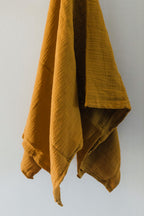 Butterscotch Muslin Swaddle Blanket