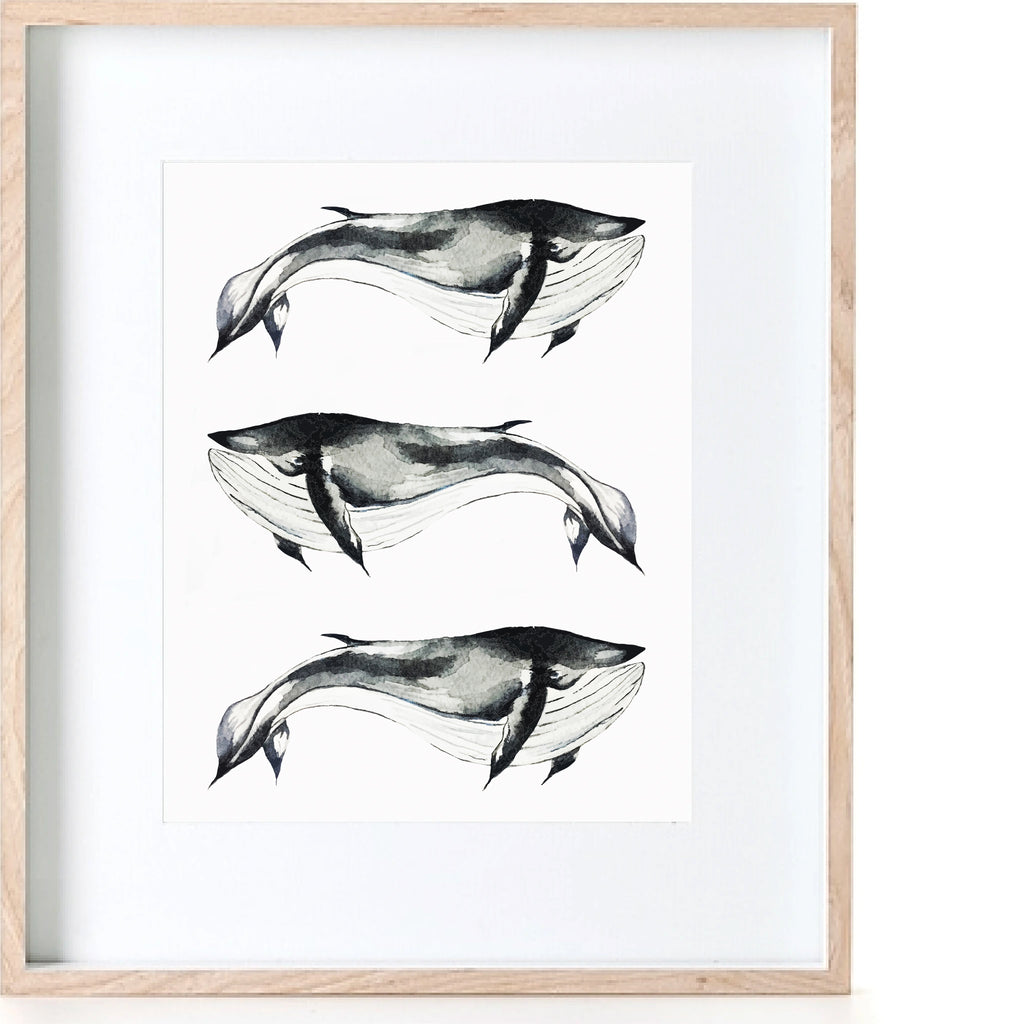 Whales Print