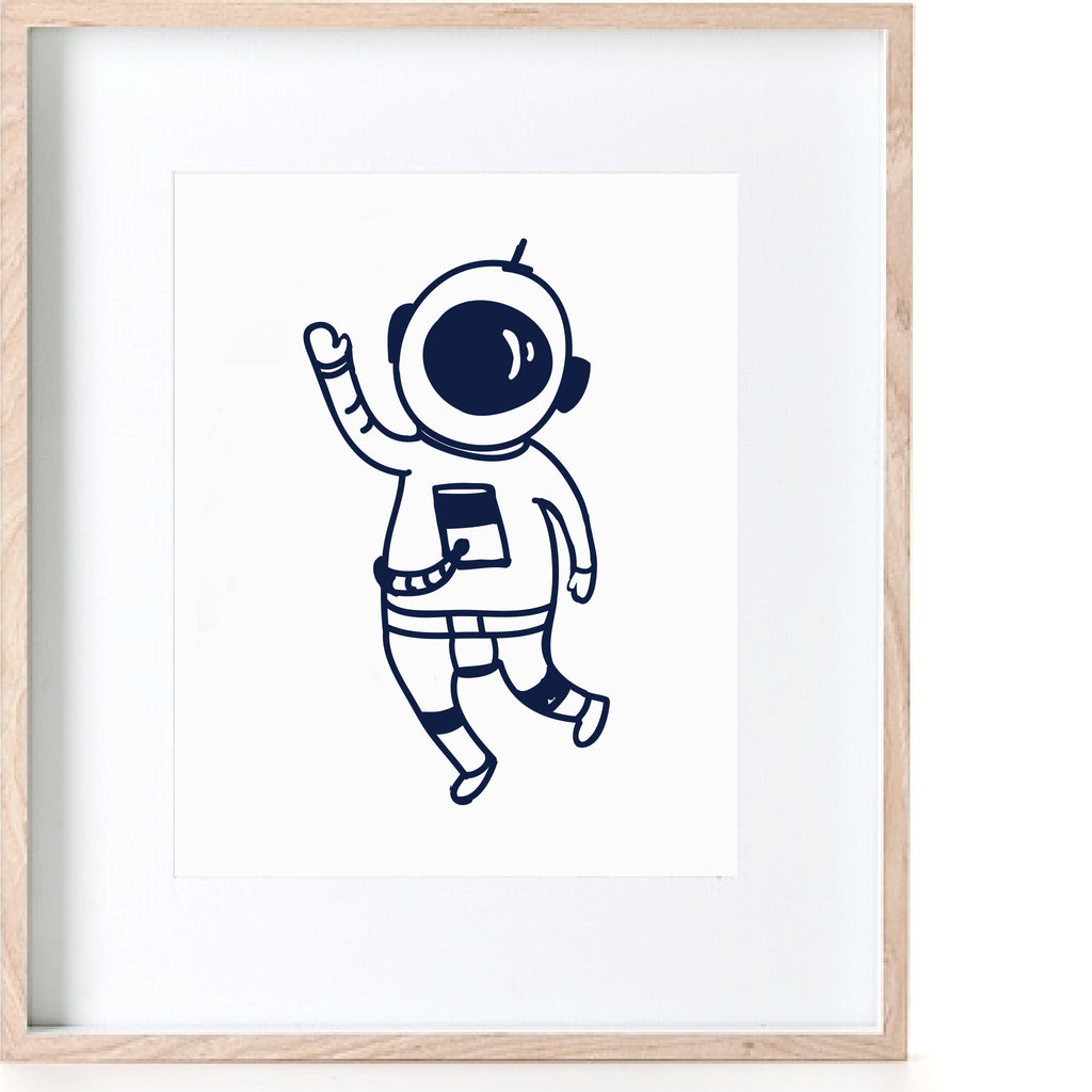Astronaut Print
