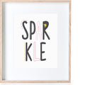 Sparkle Print