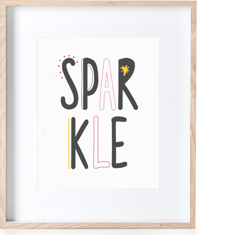Sparkle Print