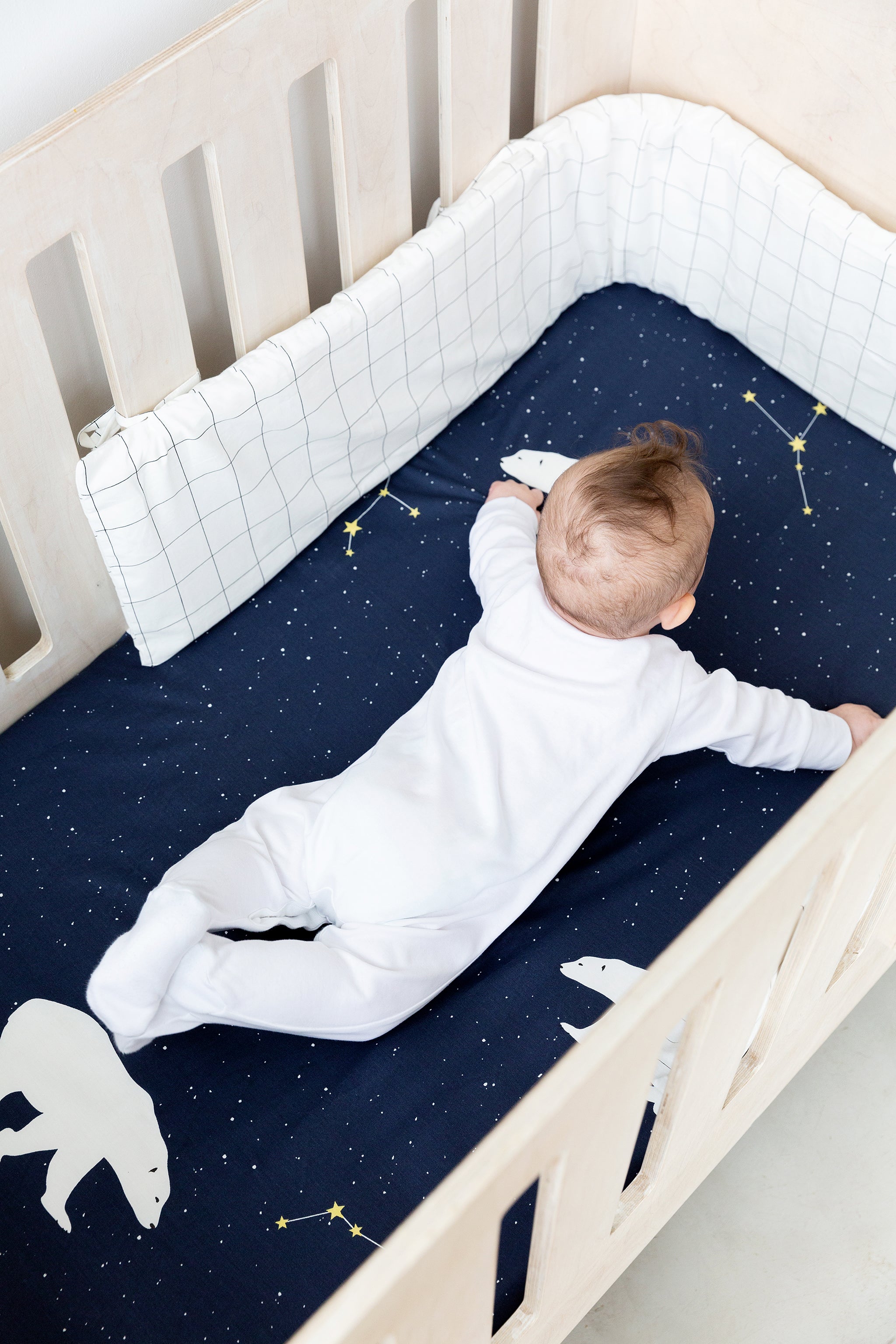 Grid Cot Bumper Cover