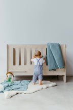 Duck Egg Muslin Swaddle Blanket